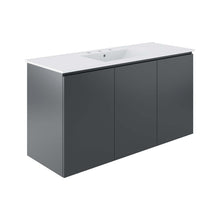 Load image into Gallery viewer, Bryn 48" Wall-Mount Bathroom Vanity by Modway
