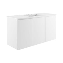 Load image into Gallery viewer, Bryn 48" Wall-Mount Bathroom Vanity by Modway
