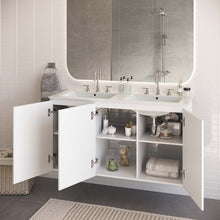 Load image into Gallery viewer, Bryn 48" Wall-Mount Double Sink Bathroom Vanity by Modway
