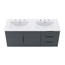 Load image into Gallery viewer, Vitality 48" Double Sink Bathroom Vanity by Modway
