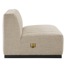 Load image into Gallery viewer, Conjure 4-Piece Channel Tufted Upholstered Fabric Sofa by Modway
