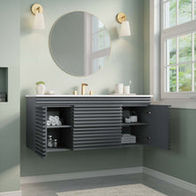 Load image into Gallery viewer, Render 48" Wall-Mount Bathroom Vanity by Modway
