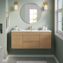 Load image into Gallery viewer, Render 48" Wall-Mount Bathroom Vanity by Modway
