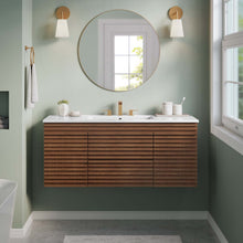 Load image into Gallery viewer, Render 48" Wall-Mount Bathroom Vanity by Modway
