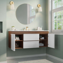 Load image into Gallery viewer, Render 48" Wall-Mount Bathroom Vanity by Modway
