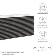 Load image into Gallery viewer, Render 48" Wall-Mount Bathroom Vanity by Modway
