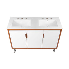 Load image into Gallery viewer, Energize 48" Double Sink Bathroom Vanity by Modway
