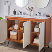 Load image into Gallery viewer, Energize 48" Double Sink Bathroom Vanity by Modway
