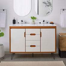 Load image into Gallery viewer, Energize 48" Double Sink Bathroom Vanity by Modway
