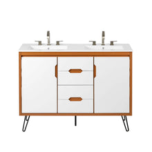 Load image into Gallery viewer, Energize 48" Double Sink Bathroom Vanity by Modway
