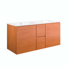 Load image into Gallery viewer, Scenic 48" Double Wall-Mount Bathroom Vanity by Modway
