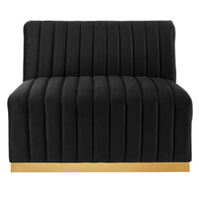 Load image into Gallery viewer, Conjure Channel Tufted Performance Velvet Sofa in
