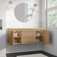 Load image into Gallery viewer, Render 48" Single Sink Compatible (Not Included) Bathroom Vanity Cabinet by Modway
