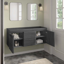 Load image into Gallery viewer, Render 48" Double Sink Compatible (Not Included) Bathroom Vanity Cabinet by Modway
