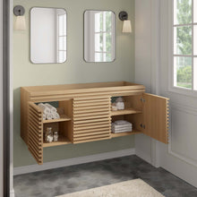 Load image into Gallery viewer, Render 48" Double Sink Compatible (Not Included) Bathroom Vanity Cabinet by Modway
