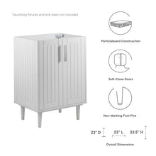 Load image into Gallery viewer, Augusta 24" Bathroom Vanity Cabinet (Sink Basin Not Included) by Modway
