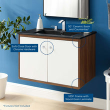 Load image into Gallery viewer, Transmit 30" Wall-Mount Bathroom Vanity by Modway

