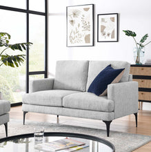 Load image into Gallery viewer, Evermore Upholstered Fabric Loveseat by Modway
