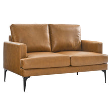 Load image into Gallery viewer, Evermore Vegan Leather Loveseat by Modway
