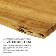Load image into Gallery viewer, Ardor 74" Live Edge Acacia Wood Acacia Wood Dining Table by Modway
