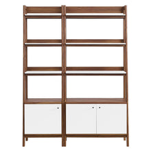 Load image into Gallery viewer, Bixby Wood Bookshelves Set of 2 by Modway
