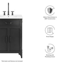 Load image into Gallery viewer, Steamforge 24" Bathroom Vanity Cabinet (Sink Basin Not Included) by Modway
