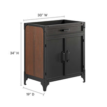 Load image into Gallery viewer, Steamforge 30" Bathroom Vanity Cabinet (Sink Basin Not Included) by Modway
