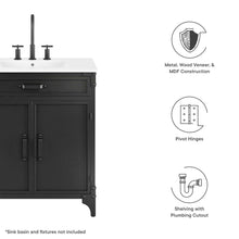 Load image into Gallery viewer, Steamforge 30" Bathroom Vanity Cabinet (Sink Basin Not Included) by Modway
