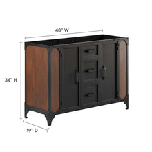 Load image into Gallery viewer, Steamforge 48" Bathroom Vanity Cabinet (Sink Basin Not Included) by Modway
