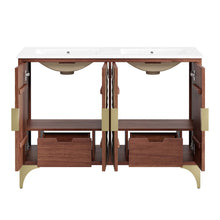 Load image into Gallery viewer, Daylight 48" Double Sink Bathroom Vanity by Modway
