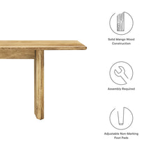 Load image into Gallery viewer, Amistad 72" Wood Bench by Modway
