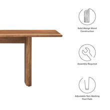 Load image into Gallery viewer, Amistad 72" Wood Bench by Modway
