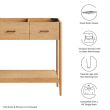 Load image into Gallery viewer, Zaire 48Ó Single Sink Compatible Bathroom Vanity Cabinet (Sink Basin Not Included) by Modway
