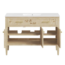 Load image into Gallery viewer, Elysian 48" Wood Single Sink Bathroom Vanity by Modway
