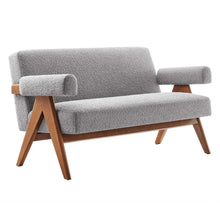Load image into Gallery viewer, Lyra Boucle Fabric Loveseat by Modway
