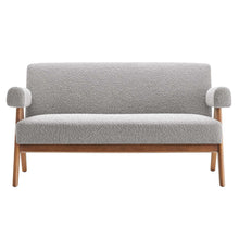 Load image into Gallery viewer, Lyra Boucle Fabric Loveseat by Modway
