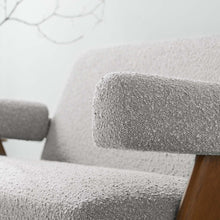 Load image into Gallery viewer, Lyra Boucle Fabric Loveseat by Modway
