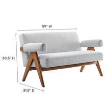 Load image into Gallery viewer, Lyra Fabric Loveseat by Modway
