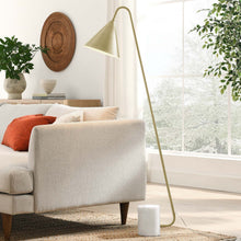 Load image into Gallery viewer, Ayla Marble Base Floor Lamp by Modway
