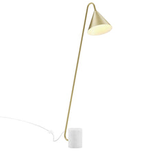 Load image into Gallery viewer, Ayla Marble Base Floor Lamp by Modway
