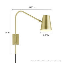 Load image into Gallery viewer, Faye Metal Wall Sconce by Modway
