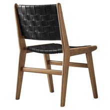 Load image into Gallery viewer, Saoirse Leather Wood Dining Side Chair Set of 2 by Modway
