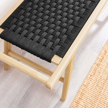 Load image into Gallery viewer, Saoirse 47" Wove Rope Wood Bench by Modway
