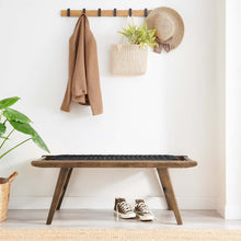 Load image into Gallery viewer, Saoirse 47" Wove Rope Wood Bench by Modway
