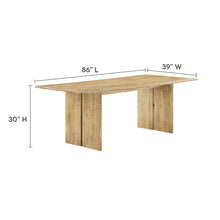 Load image into Gallery viewer, Amistad 86" Wood Dining Table and Bench Set by Modway
