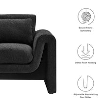 Load image into Gallery viewer, Waverly Boucle Upholstered Armchair by Modway
