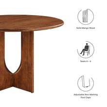 Load image into Gallery viewer, Rivian Round 48" Wood Dining Table by Modway
