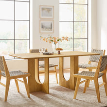Load image into Gallery viewer, Rivian Rectangular 70" Wood Dining Table by Modway
