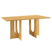 Load image into Gallery viewer, Rivian Rectangular 70" Wood Dining Table by Modway
