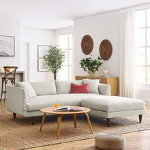 Load image into Gallery viewer, Zoya Down Filled Overstuffed Sofa and Ottoman Set by Modway
